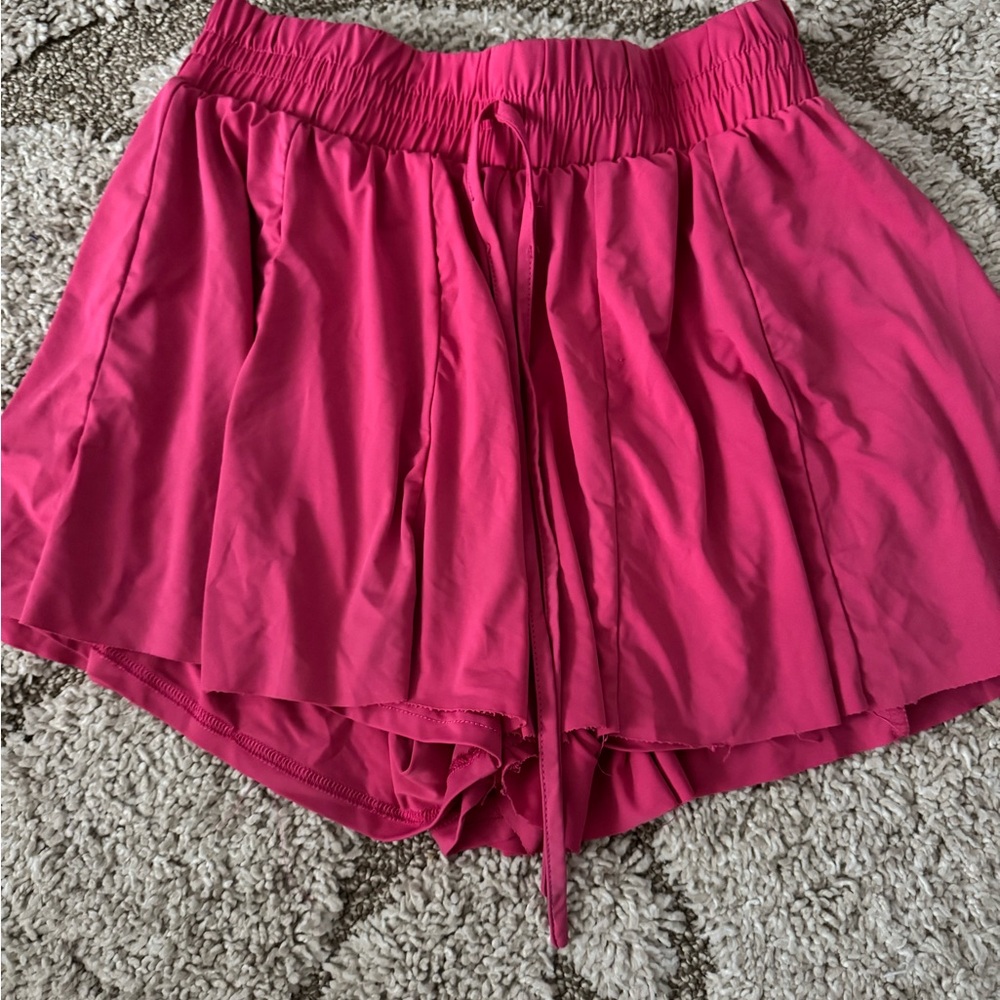 Altar'd State Vibrant Pink Skorts